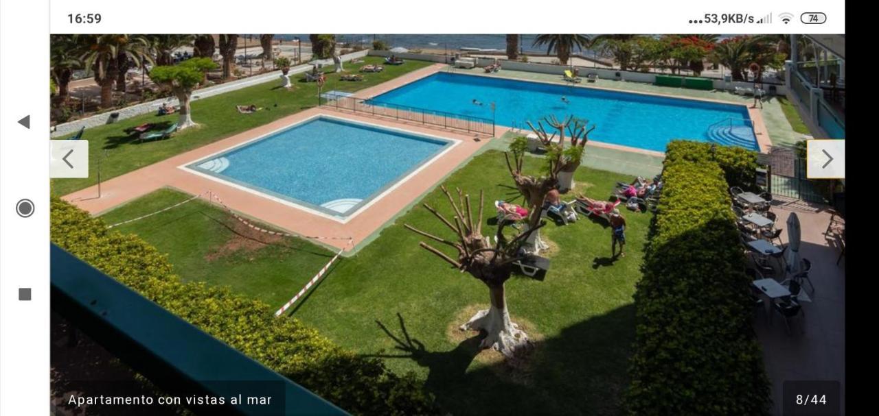 Comodoro Magnifico Apartamento En La Playa Лос Кристианос Экстерьер фото